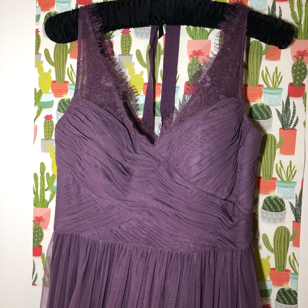 Antique Orchid BHLDN Fleur Dress Anthropologie